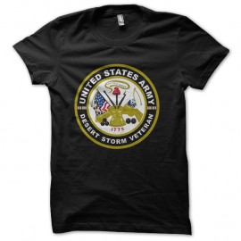 Shirt united states army noir pour homme et femme
