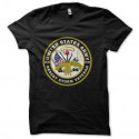 Shirt united states army noir pour homme et femme