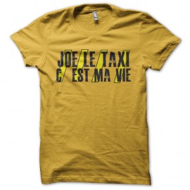 Shirt joe le taxi jaune pour homme et femme