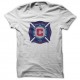 Shirt Chicago Fire artwork blanc pour homme et femme