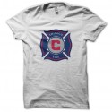 Shirt Chicago Fire artwork blanc pour homme et femme