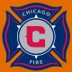 Shirt Chicago Fire artwork orange pour homme et femme
