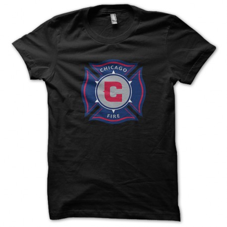 Shirt Chicago Fire artwork noir pour homme et femme