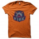 Shirt Chicago Fire big Fire truck orange pour homme et femme