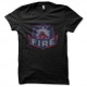 Shirt Chicago Fire big Fire truck noir pour homme et femme
