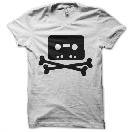 Shirt Pirate box blanc pour homme et femme