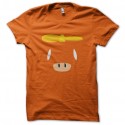 Shirt mashroom fly orange pour homme et femme