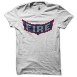 Shirt wing of chicago fire blanc pour homme et femme