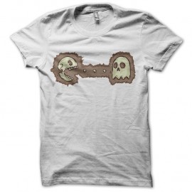 Shirt Pacman x-ray blanc pour homme et femme