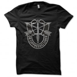 Shirt Special Force noir pour homme et femme