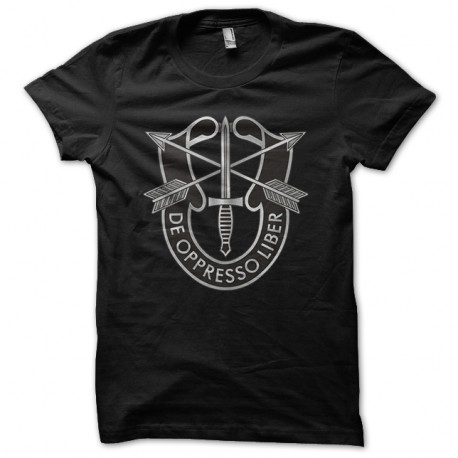 Shirt Special Force noir pour homme et femme