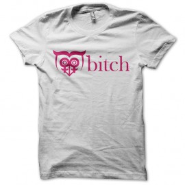 Shirt Bitch Magazine blanc pour homme et femme