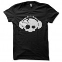 Shirt cute skull noir pour homme et femme