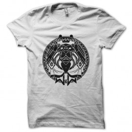 Shirt paladin crest blanc pour homme et femme