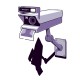 Shirt polariod security cam blanc pour homme et femme