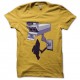 Shirt polariod security cam jaune pour homme et femme