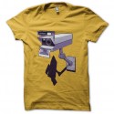 Shirt polariod security cam jaune pour homme et femme