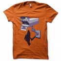 Shirt polariod security cam orange pour homme et femme