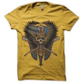 Shirt tomb kings jaune pour homme et femme