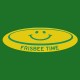 Shirt frisbee time vert pour homme et femme