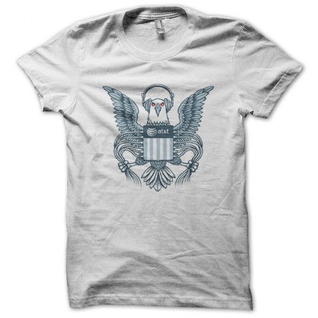 Shirt Eff spying eagle blanc pour homme et femme