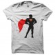 Shirt shadow of steel blanc pour homme et femme