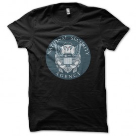 Shirt spy eagle of NSA noir pour homme et femme