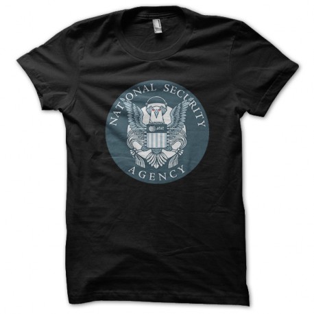 Shirt spy eagle of NSA noir pour homme et femme