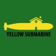 Shirt Yellow sub marine beatles vert pour homme et femme