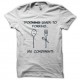 Shirt Spooning Navy Blue blanc pour homme et femme