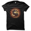 Shirt dragon mortal kombat noir pour homme et femme