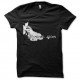 Shirt graffiti michael jordan noir pour homme et femme