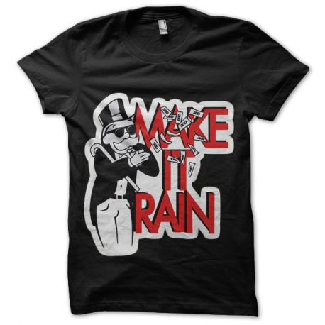 Shirt Monopoly Make it rain noir pour homme et femme