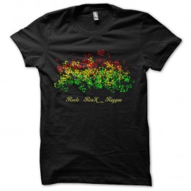 Shirt Roots RocK Reggae noir pour homme et femme
