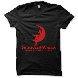 Shirt Screamworks Freddy Kruger noir pour homme et femme