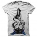 Shirt snoop dog vintage blanc pour homme et femme