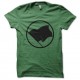 Shirt drapeau de guerre vert pour homme et femme