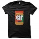 Shirt gif peanut butter noir pour homme et femme