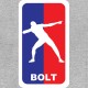 Shirt usain bolt parodie nba en gris pour homme et femme