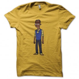 Shirt stromae en mode simpson jaune pour homme et femme