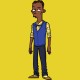 Shirt stromae en mode simpson jaune pour homme et femme