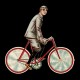 Shirt bike man noir pour homme et femme