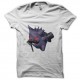 Shirt ghost pokemon blanc pour homme et femme