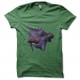Shirt ghost pokemon vert pour homme et femme