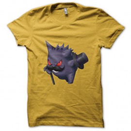 Shirt ghost pokemon jaune pour homme et femme
