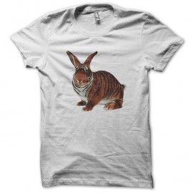 Shirt Rabbit tiger blanc pour homme et femme