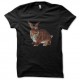 Shirt Rabbit tiger noir pour homme et femme
