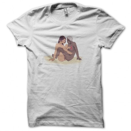 Shirt bw blanc pour homme et femme
