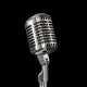 Shirt microphone noir pour homme et femme