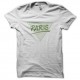 Shirt paris blanc pour homme et femme